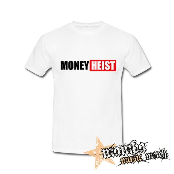 LA CASA DE PAPEL - Money Heist - biele pánske tričko
