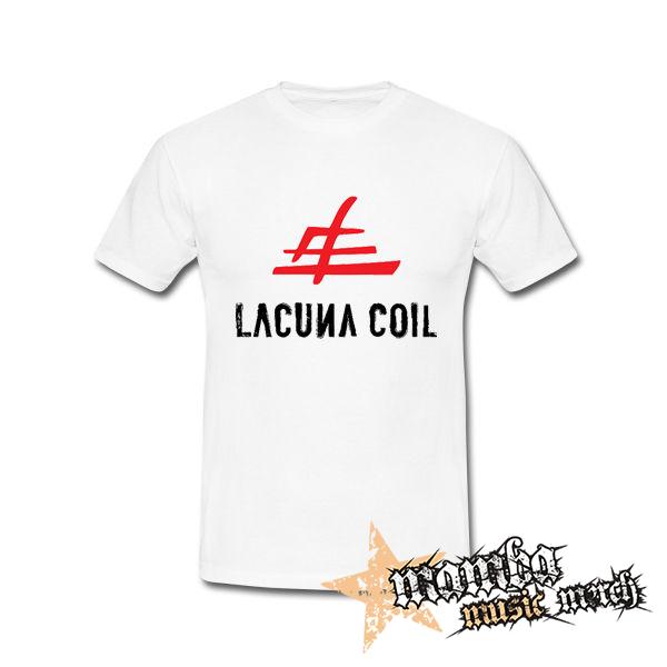 LACUNA COIL - Logo - biele pánske tričko