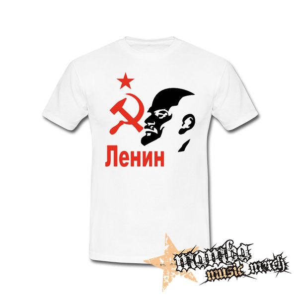 LENIN - biele pánske tričko