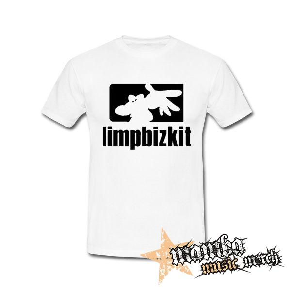 LIMP BIZKIT - Spray Logo - biele pánske tričko