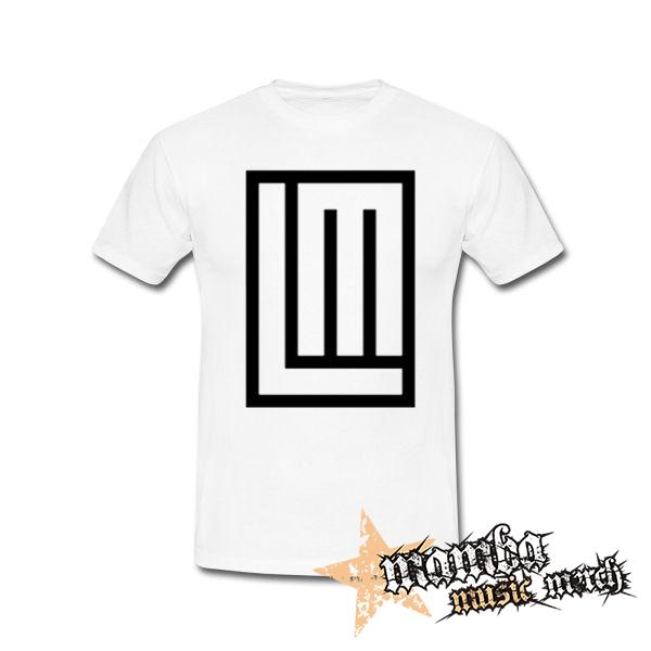 LINDEMANN - Symbol Crest - biele pánske tričko