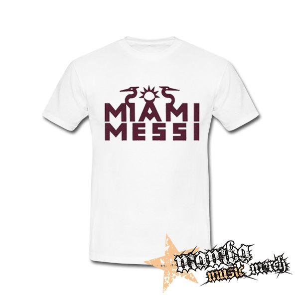LIONEL MESSI - Miami Messi - biele pánske tričko
