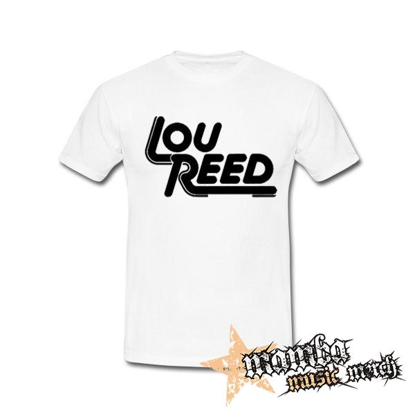 LOU REED - Logo - biele pánske tričko