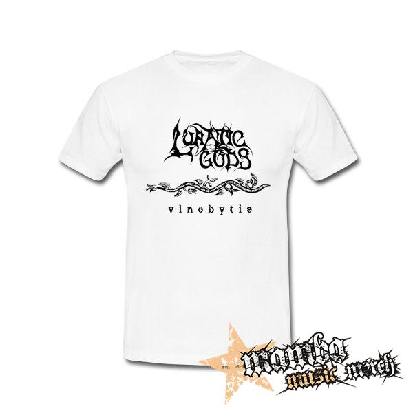 LUNATIC GODS - Vlnobytie - biele pánske tričko