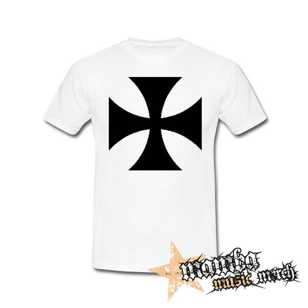 MALTESE CROSS - biele pánske tričko