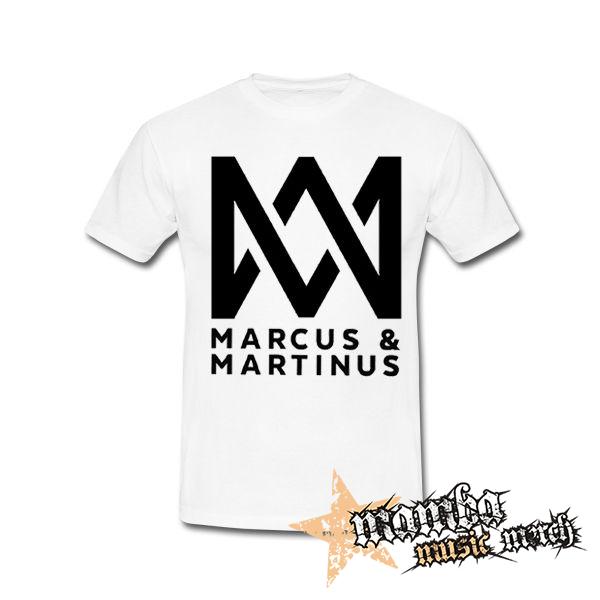 MARCUS & MARTINUS - Logo - biele pánske tričko