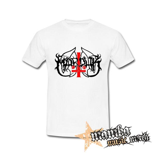 MARDUK - Red Cross Logo - biele pánske tričko
