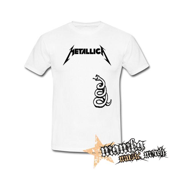 METALLICA - Snake - biele pánske tričko