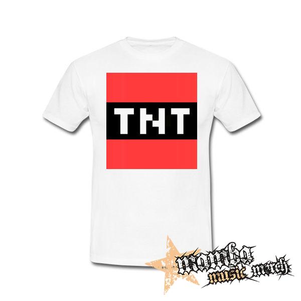 MINECRAFT - TNT - biele pánske tričko
