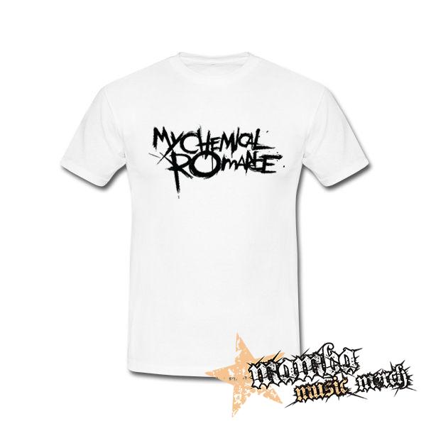 MY CHEMICAL ROMANCE - Logo Black Parade - biele pánske tričko