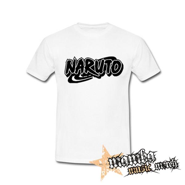 NARUTO - Logo - biele pánske tričko