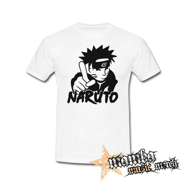 NARUTO - MANGA - biele pánske tričko