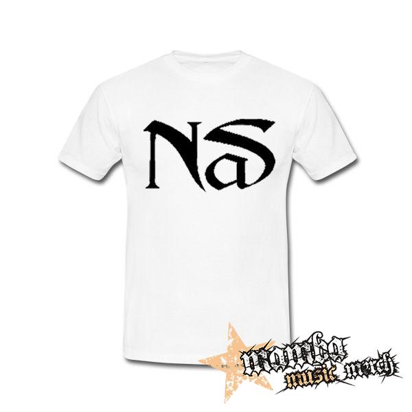 NAS - Logo Hip Hop Legend - biele pánske tričko