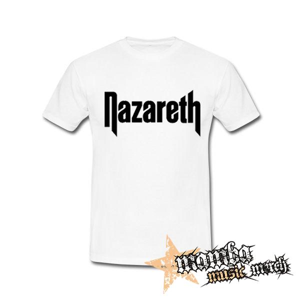 NAZARETH - Logo - biele pánske tričko
