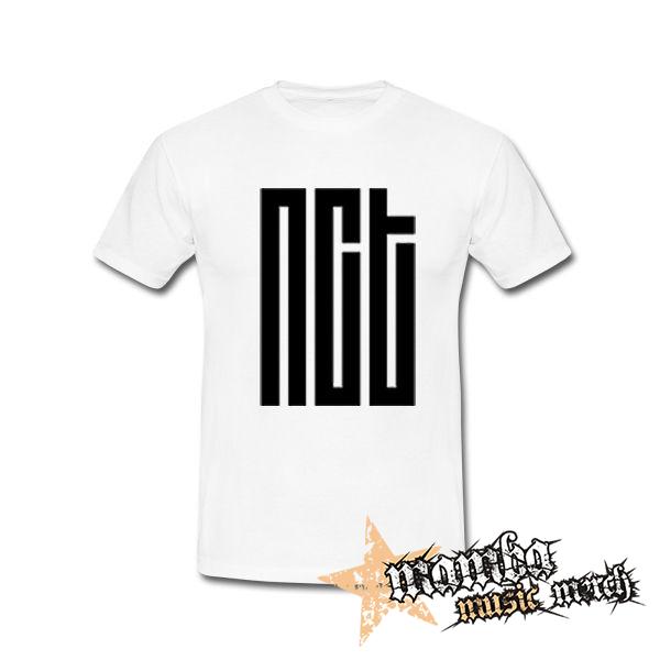 NCT - Logo - biele pánske tričko