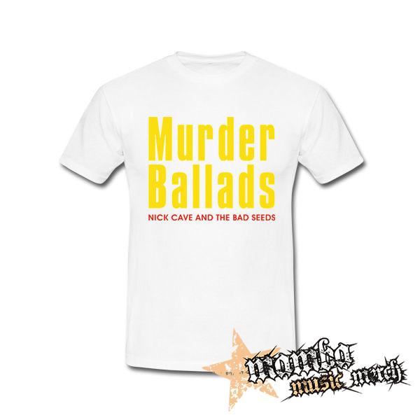 NICK CAVE - Murder Ballads - biele pánske tričko