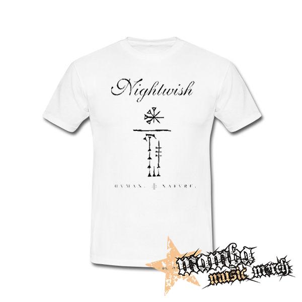 NIGHTWISH - Human Nature Motive 1 - biele pánske tričko