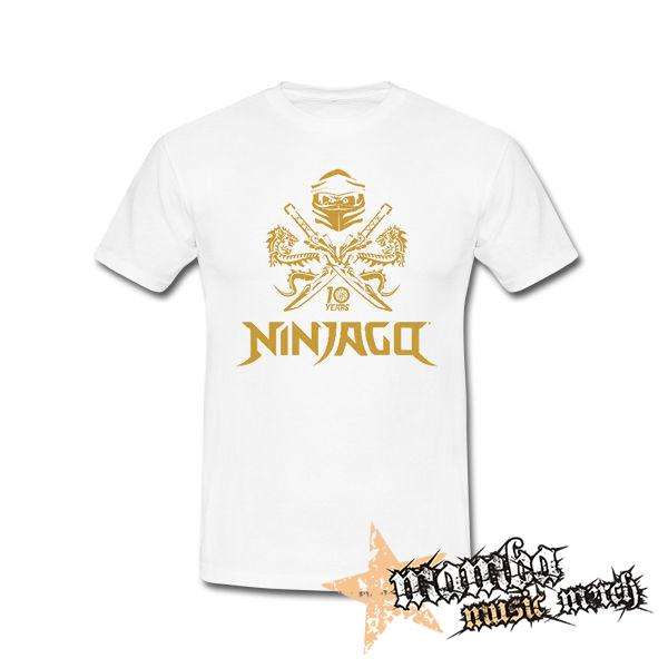 NINJAGO - 10 Years - biele pánske tričko