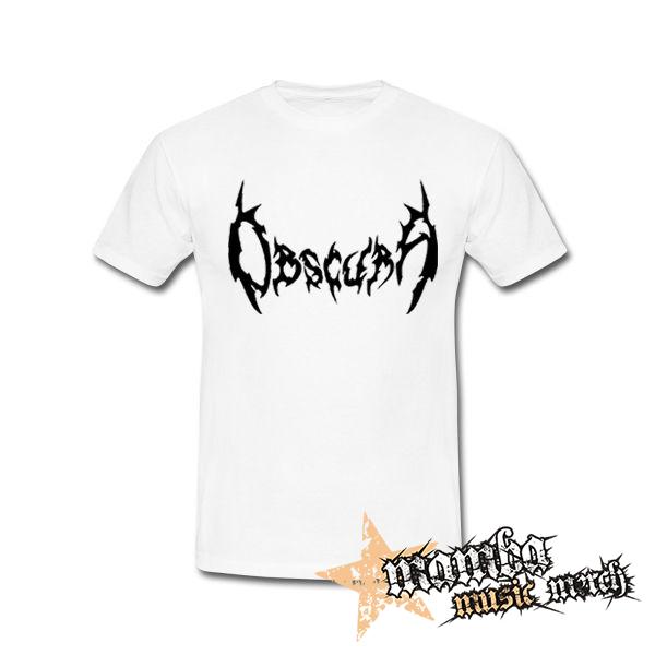 OBSCURA - Logo - biele pánske tričko