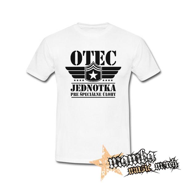 OTEC - Jednotka pre špeciálne úlohy - biele pánske tričko