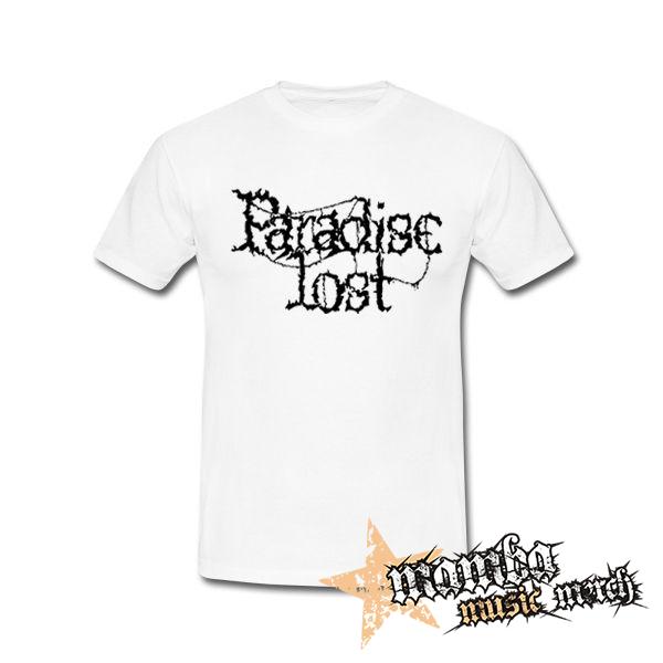 PARADISE LOST - Old School Logo - biele pánske tričko