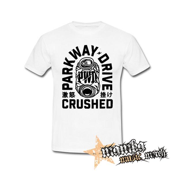 PARKWAY DRIVE - Crushed - biele pánske tričko