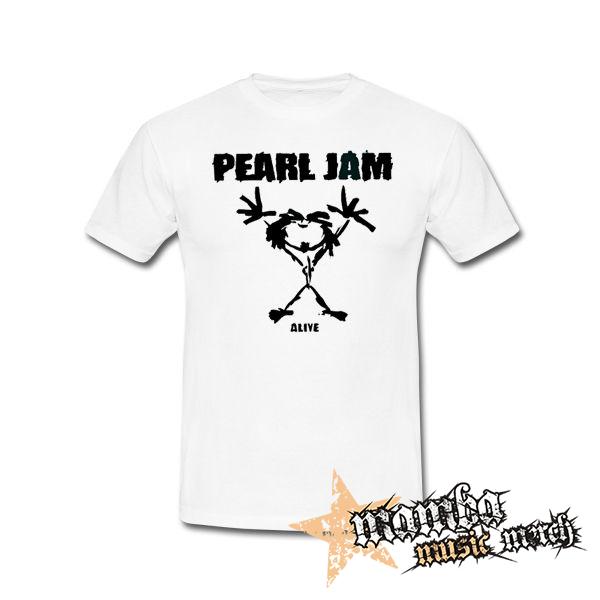 PEARL JAM - Alive - biele pánske tričko