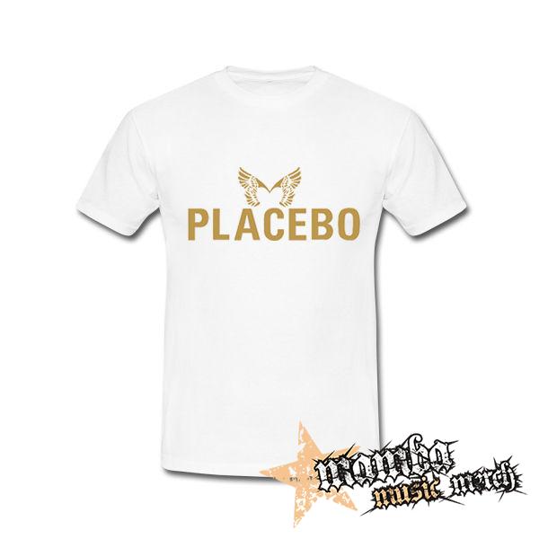 PLACEBO - Wings - biele pánske tričko