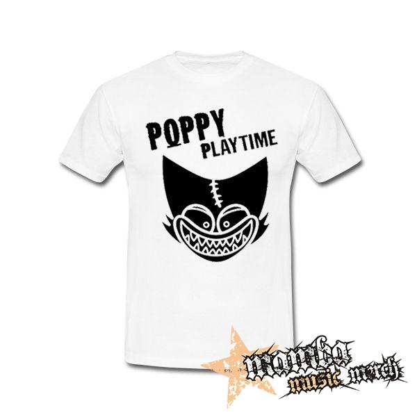 POPPY PLAYTIME - Logo Teeth smile - biele pánske tričko
