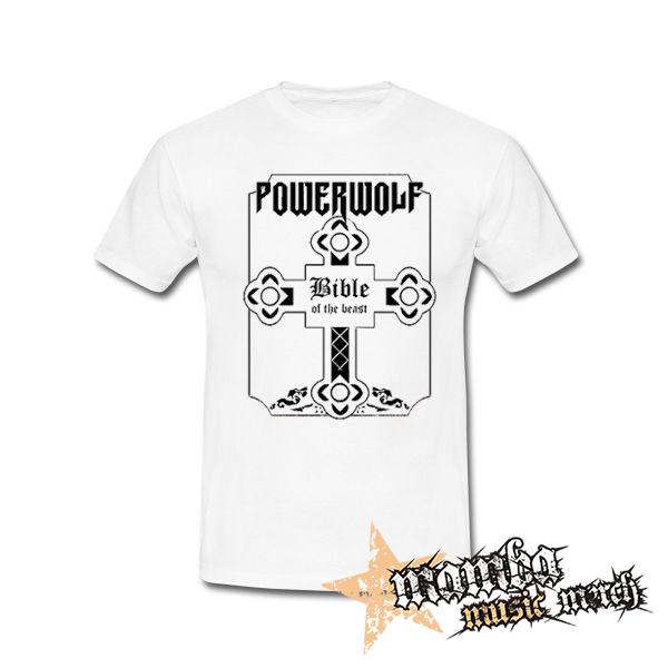 POWERWOLF - Bible Of The Beast - biele pánske tričko