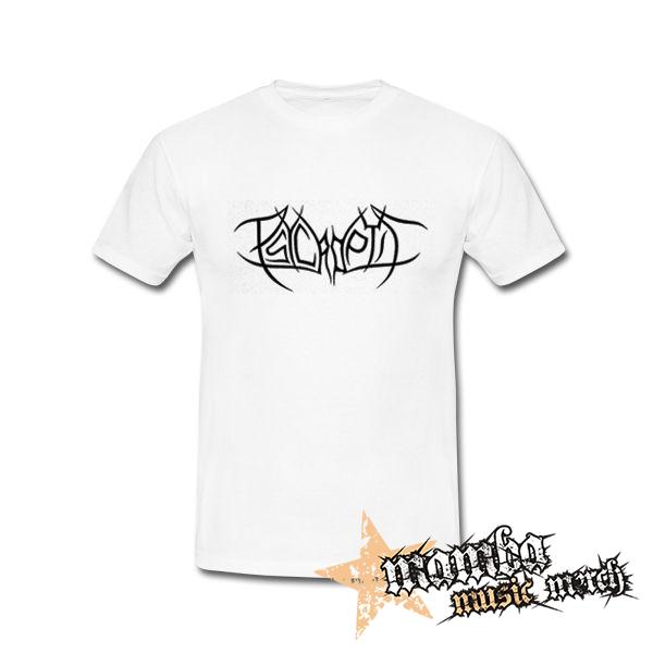 PSYCROPTIC - Logo - biele pánske tričko