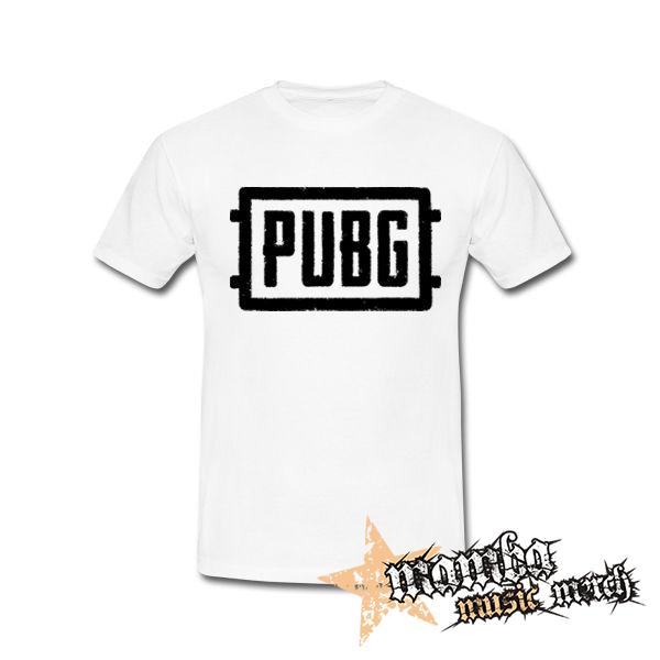 PUBG - Logo - biele pánske tričko