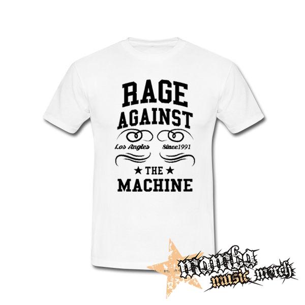 RAGE AGAINST THE MACHINE - Since 1991 - biele pánske tričko