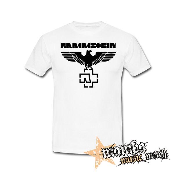 RAMMSTEIN - Eagle - biele pánske tričko