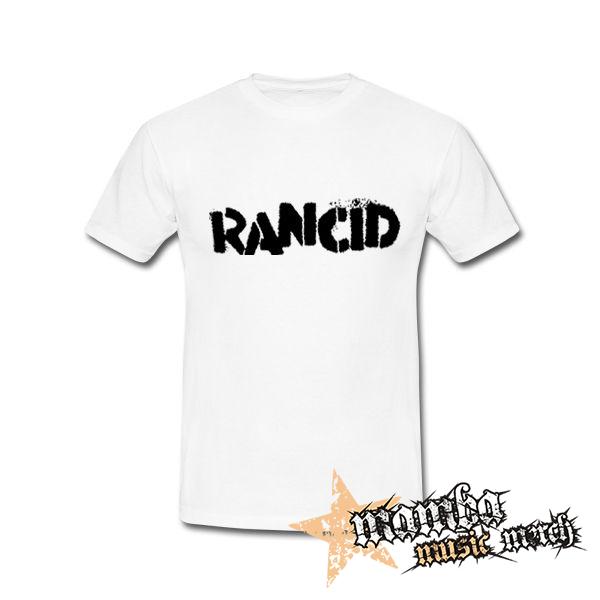 RANCID - Logo - biele pánske tričko
