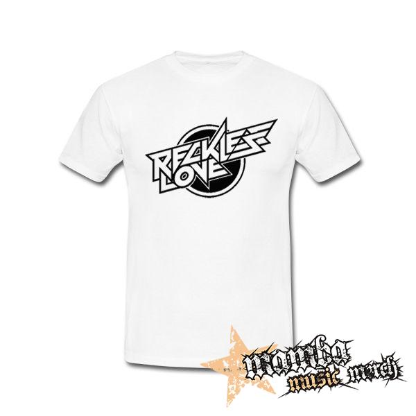 RECKLESS LOVE - Logo - biele pánske tričko