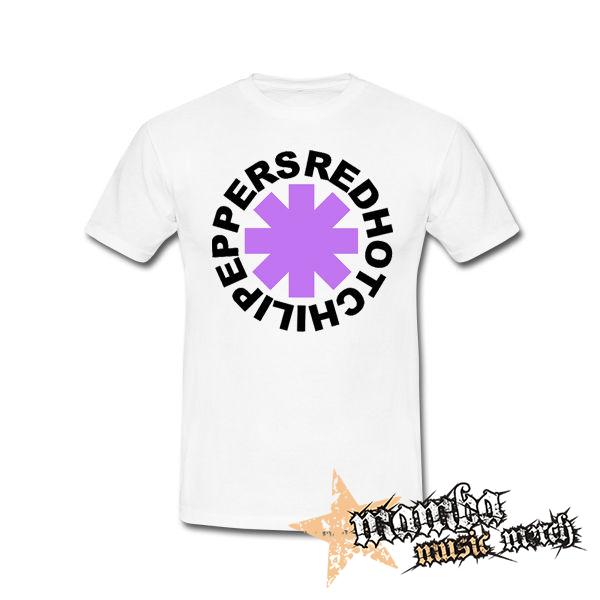 RED HOT CHILI PEPPERS - Asterix Purple - biele pánske tričko