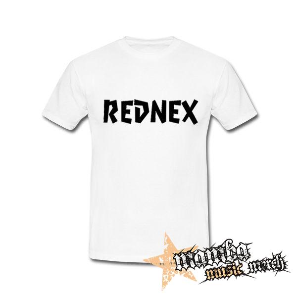 REDNEX - Logo - biele pánske tričko