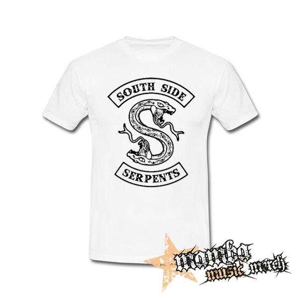 RIVERDALE - Southside Serpents - biele pánske tričko