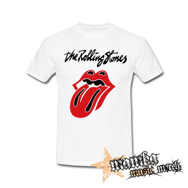 ROLLING STONES - Tongue - biele pánske tričko