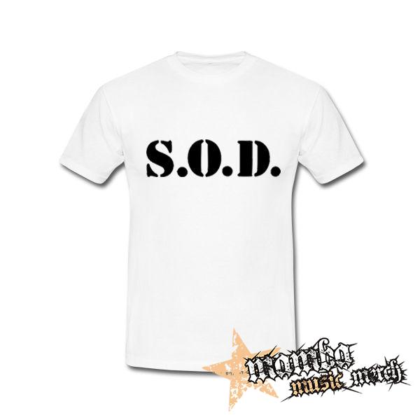 S.O.D. - Stormtroopers of Death Logo - biele pánske tričko
