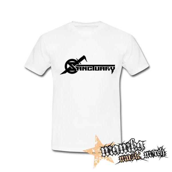 SANCTUARY - Band Logo - biele pánske tričko