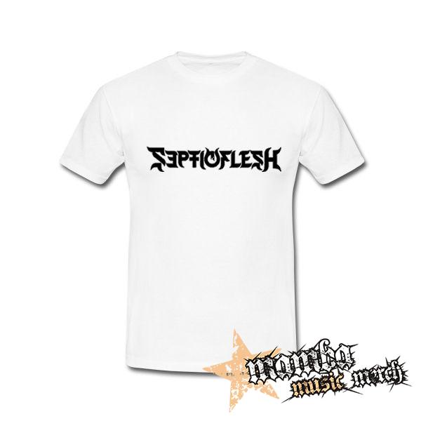 SEPTIC FLESH - Logo - biele pánske tričko