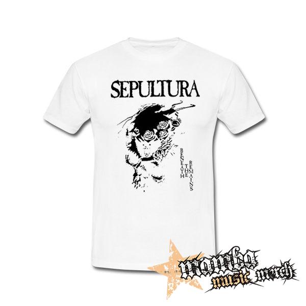 SEPULTURA - Beneath The Remains - biele pánske tričko