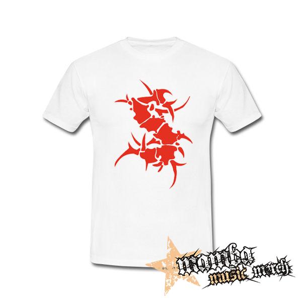SEPULTURA - Red Logo - biele pánske tričko