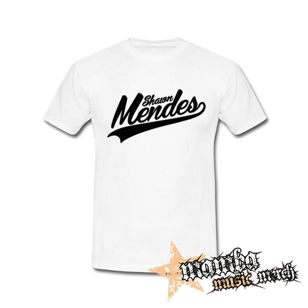 SHAWN MENDES - Logo - biele pánske tričko