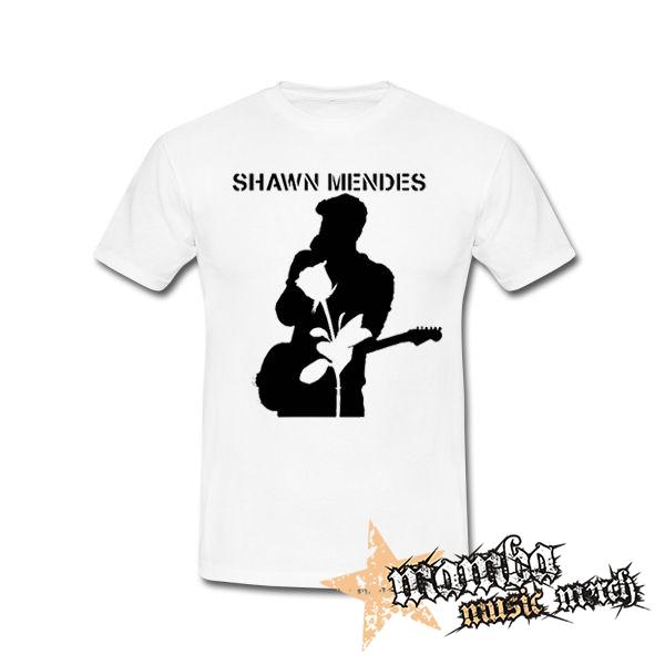 SHAWN MENDES - Rose Portrait - biele pánske tričko
