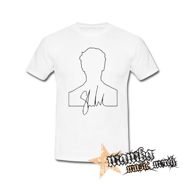 SHAWN MENDES - Signature - biele pánske tričko