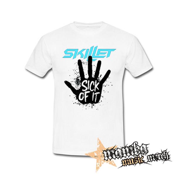 SKILLET - Sick Of It - biele pánske tričko