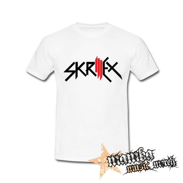SKRILLEX - Logo - biele pánske tričko